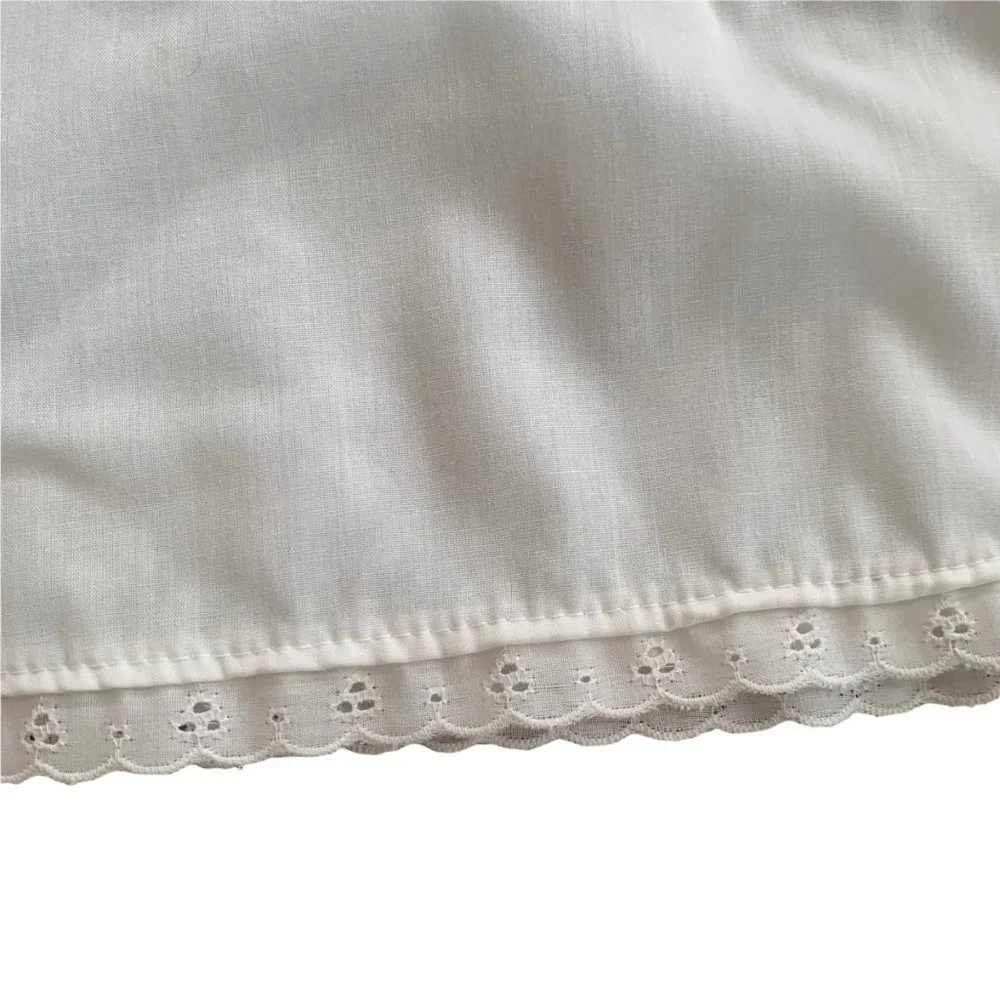 Vintage Heirloom Eyelet Lightweight Dress USA